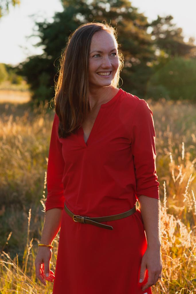 Rotes Kleid